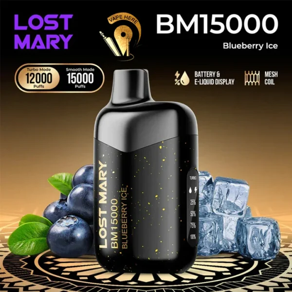LOST MARY 15K Puffs Disposable Vape BM15000 TURBO 50mg