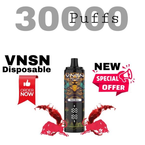 Best VNSN Quake Ultra 30000 Puffs Disposable VApe In UAE