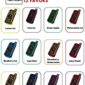 VEIIK SPACE MIST (25K/30K) Puffs, 5%Nicotine Vape.