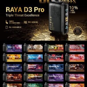 Elfbar RAYA D3 Pro 30K Puffs 5%Nicotine Vape.