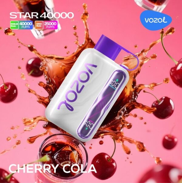 Vozol Star 40K Puffs 5%Nicotine Vape.