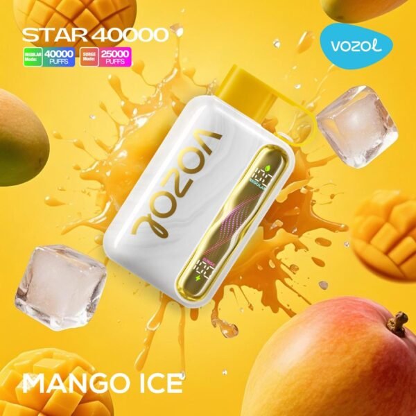 Vozol Star 40K Puffs 5%Nicotine Vape.