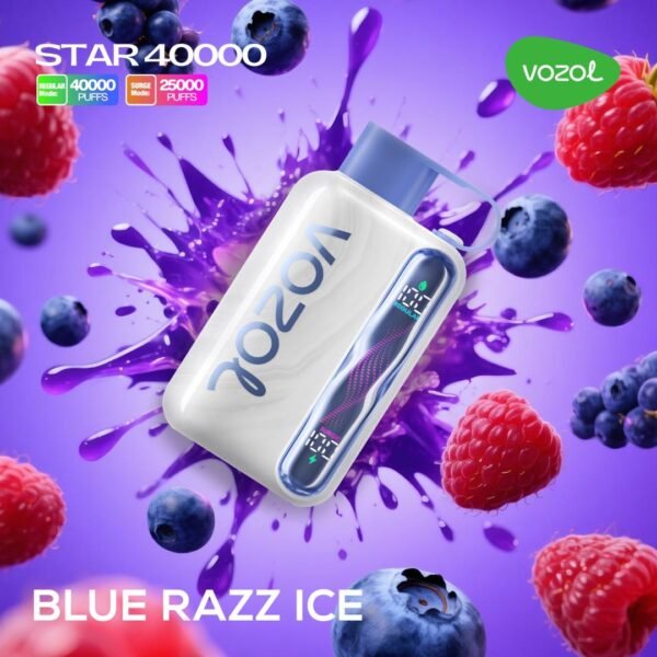 Vozol Star 40K Puffs 5%Nicotine Vape.
