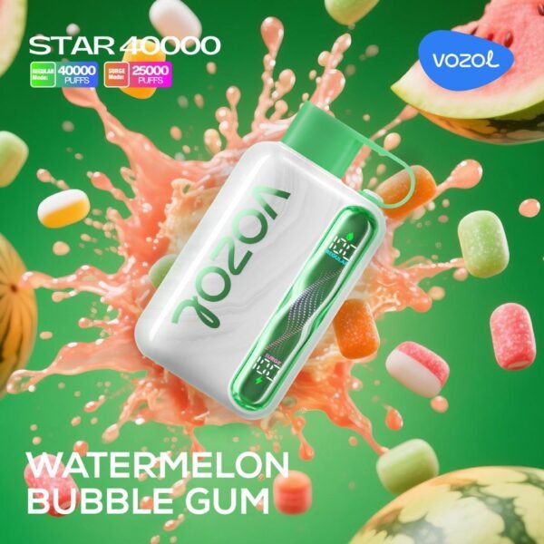 Vozol Star 40K Puffs 5%Nicotine Vape.
