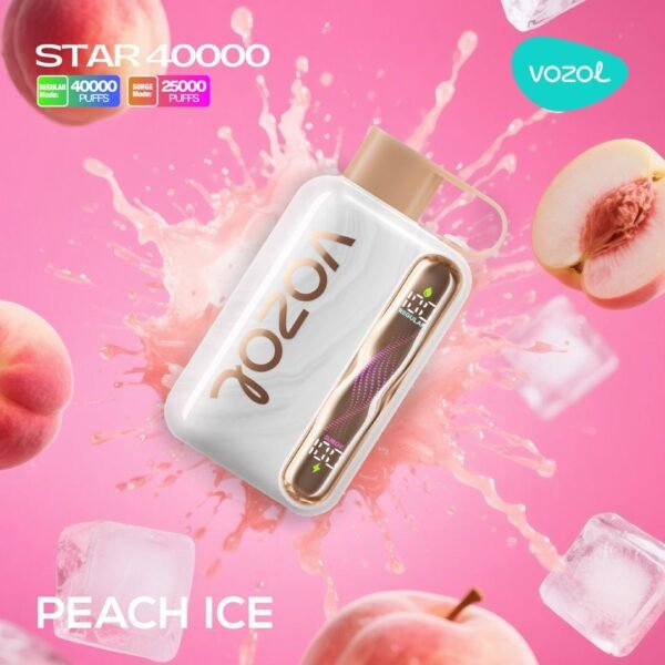 Vozol Star 40K Puffs 5%Nicotine Vape.