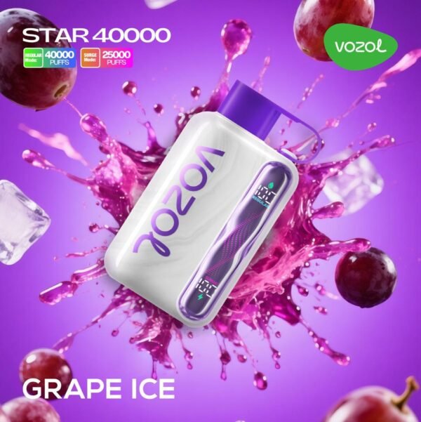 Vozol Star 40K Puffs 5%Nicotine Vape.