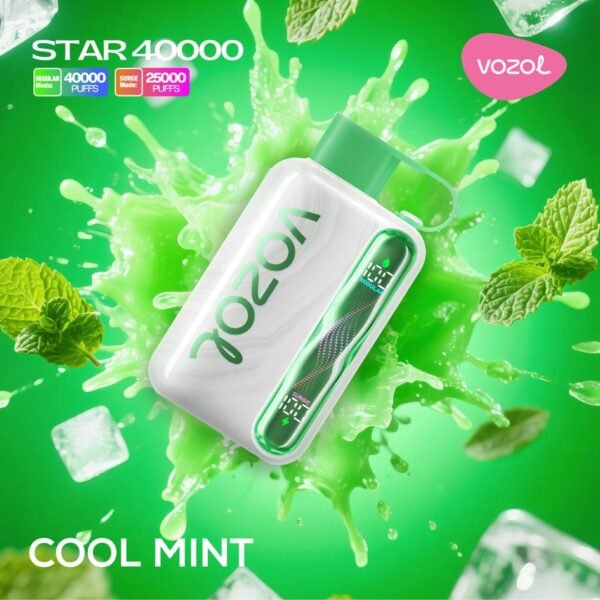 Vozol Star 40K Puffs 5%Nicotine Vape.
