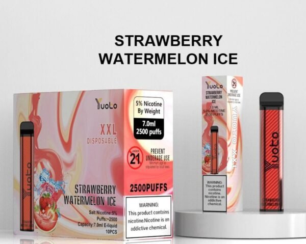 YOUTO XXL 2500 Puffs, 5%Nicotine, Disposable Vape.