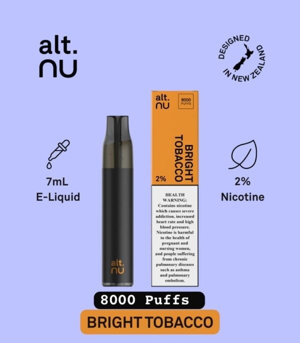 Altnu 8000 Puffs, 2%Nicotine, Disposable Vape