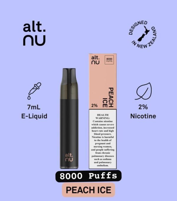 Altnu 8000 Puffs, 2%Nicotine, Disposable Vape