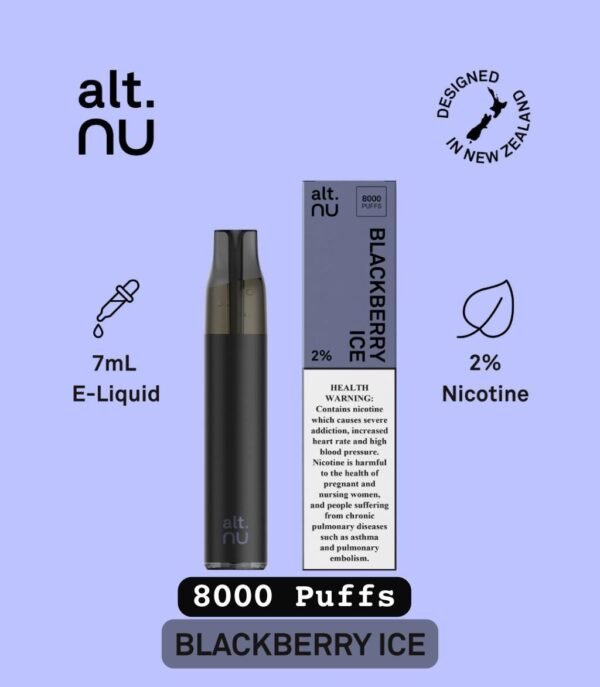 Altnu 8000 Puffs, 2%Nicotine, Disposable Vape