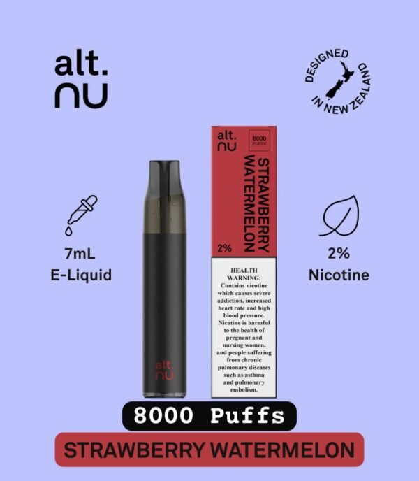Altnu 8000 Puffs, 2%Nicotine, Disposable Vape