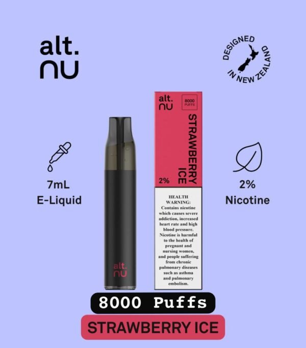 Altnu 8000 Puffs, 2%Nicotine, Disposable Vape
