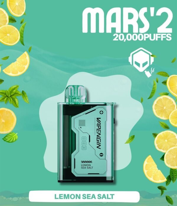 VAPENGIN MARS 2 20K Puffs, 5%Nicotine, Disposable Vape.