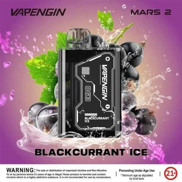 VAPENGIN MARS 2 20K Puffs, 5%Nicotine, Disposable Vape.