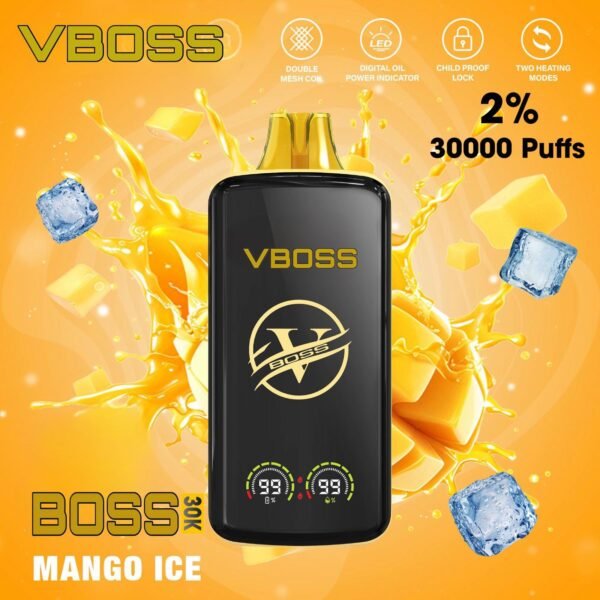 VBOSS 30K Puffs, 2%Nicotine, Disposable Vape.