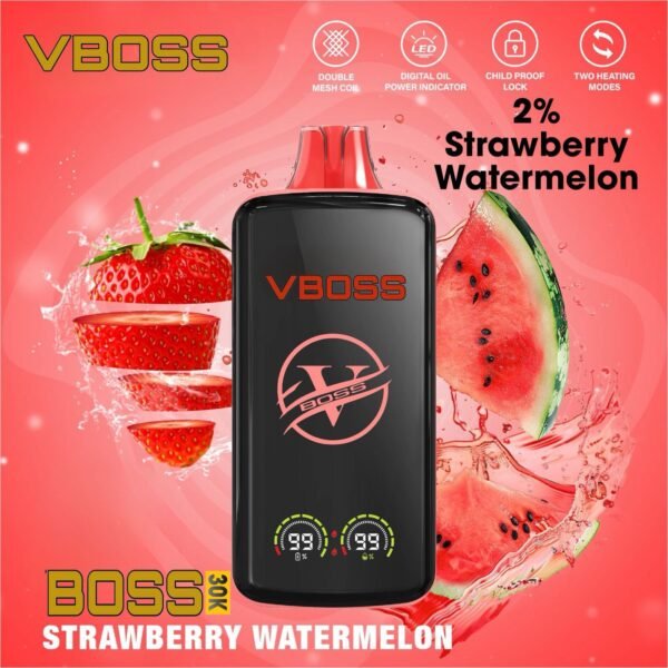 VBOSS 30K Puffs, 2%Nicotine, Disposable Vape.