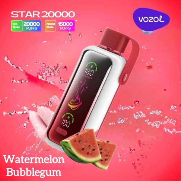VOZOL STAR 20K Puffs, 5%Nicotine, Disposable Vape.