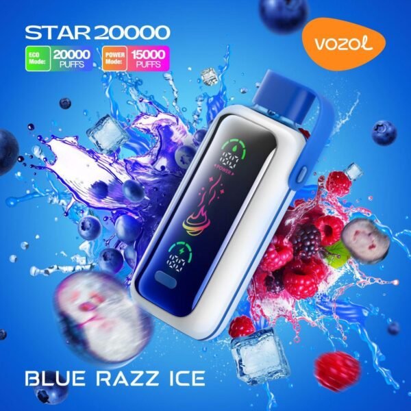VOZOL STAR 20K Puffs, 5%Nicotine, Disposable Vape.