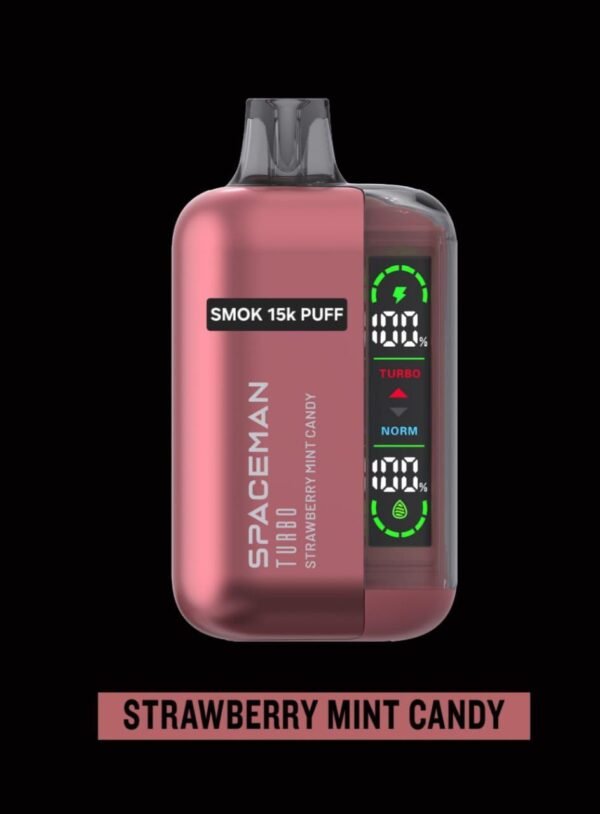 SMOK SPACEMAN TURBO, 15K Puffs, 5%Nicotine, Disposable Vape.