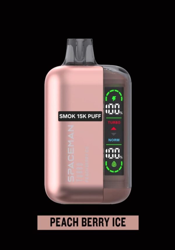 SMOK SPACEMAN TURBO, 15K Puffs, 5%Nicotine, Disposable Vape.
