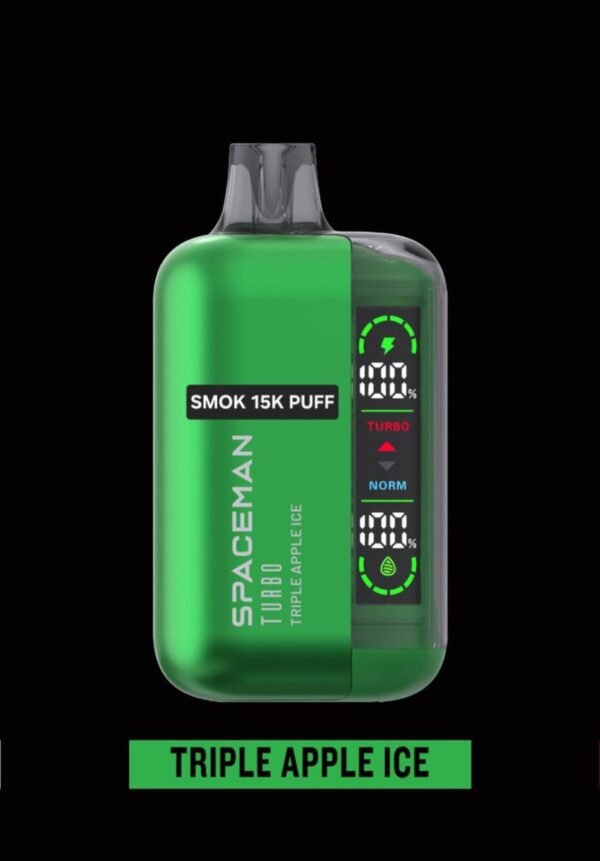 SMOK SPACEMAN TURBO, 15K Puffs, 5%Nicotine, Disposable Vape.