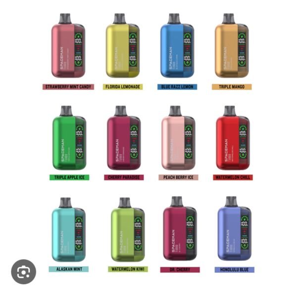 SMOK SPACEMAN TURBO, 15K Puffs, 5%Nicotine, Disposable Vape.