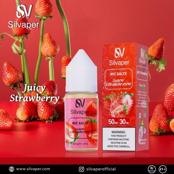 Silvaper E-Liquid Juice, 20Mg50Mg Nicotine, 30ML Bottle Size, Available Flavors.