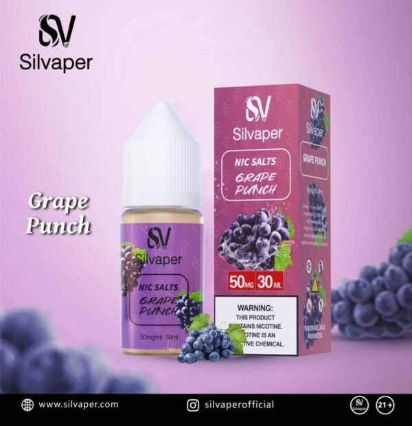 Silvaper E-Liquid Juice, 20Mg50Mg Nicotine, 30ML Bottle Size, Available Flavors.