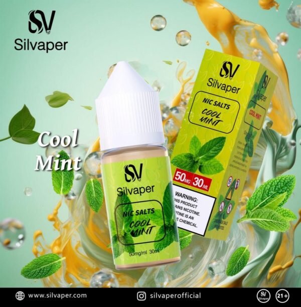Silvaper E-Liquid Juice, 20Mg50Mg Nicotine, 30ML Bottle Size, Available Flavors.
