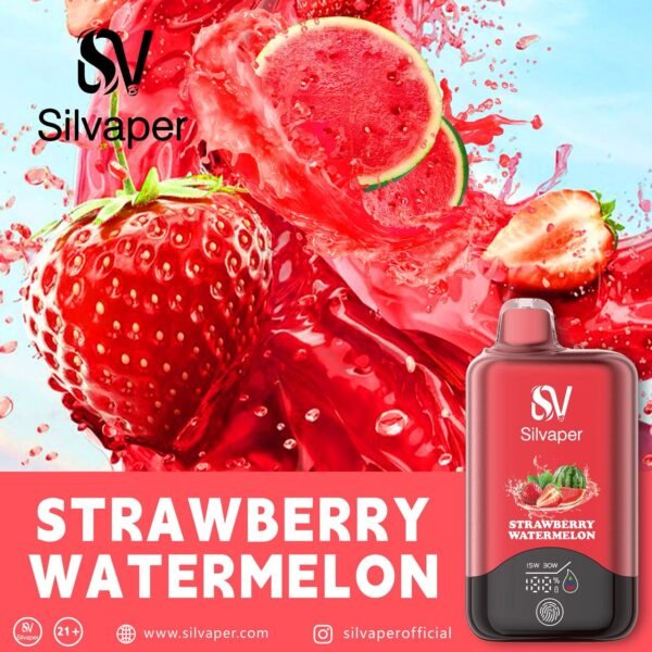 Silvaper 15K Puffs,(2%Nicotine)(Without Chargeable)Disposable Vape.