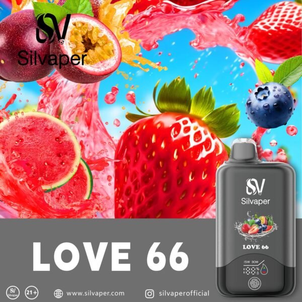 Silvaper 15K Puffs,(2%Nicotine)(Without Chargeable)Disposable Vape.