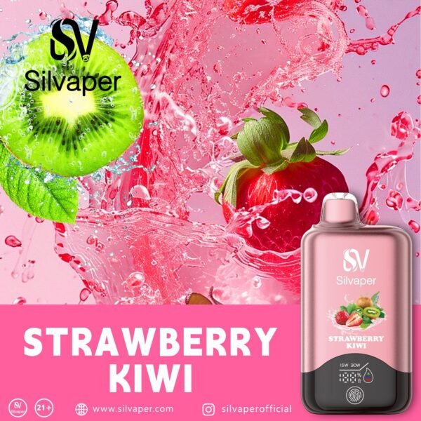 Silvaper 15K Puffs,(2%Nicotine)(Without Chargeable)Disposable Vape.