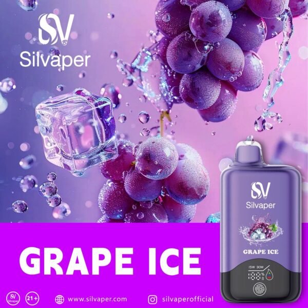 Silvaper 15K Puffs,(2%Nicotine)(Without Chargeable)Disposable Vape.