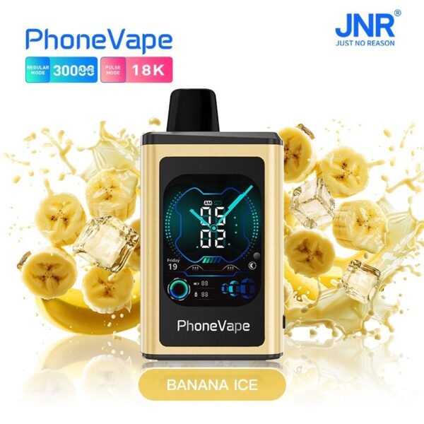 JNR Phone Vape 30K Puffs, 2%Nicotine, Disposable Vape.