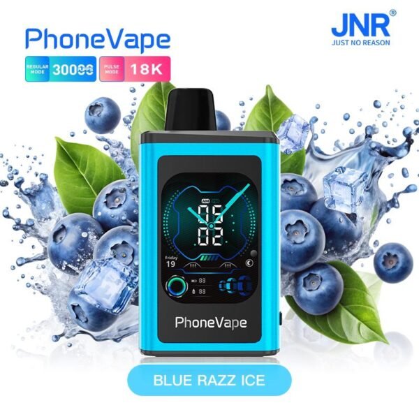 JNR Phone Vape 30K Puffs, 2%Nicotine, Disposable Vape.