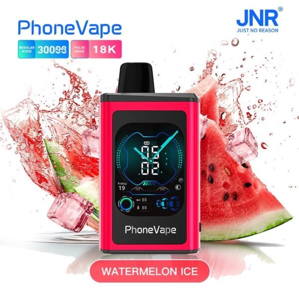 JNR Phone Vape 30K Puffs, 2%Nicotine, Disposable Vape.