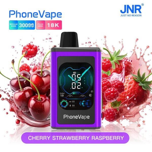 JNR Phone Vape 30K Puffs, 2%Nicotine, Disposable Vape.