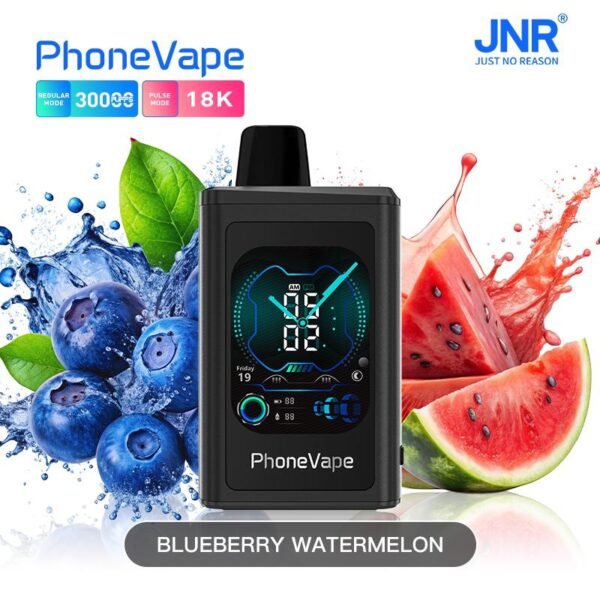 JNR Phone Vape 30K Puffs, 2%Nicotine, Disposable Vape.