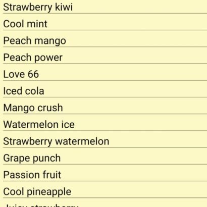 Silvaper E-Liquid Juice, 20Mg/50Mg Nicotine, 30ML Bottle Size, Available Flavors.